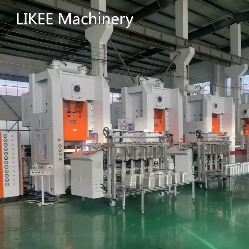 Aluminum Foil Box Making Machine Price LIKEE by LIKEE 1