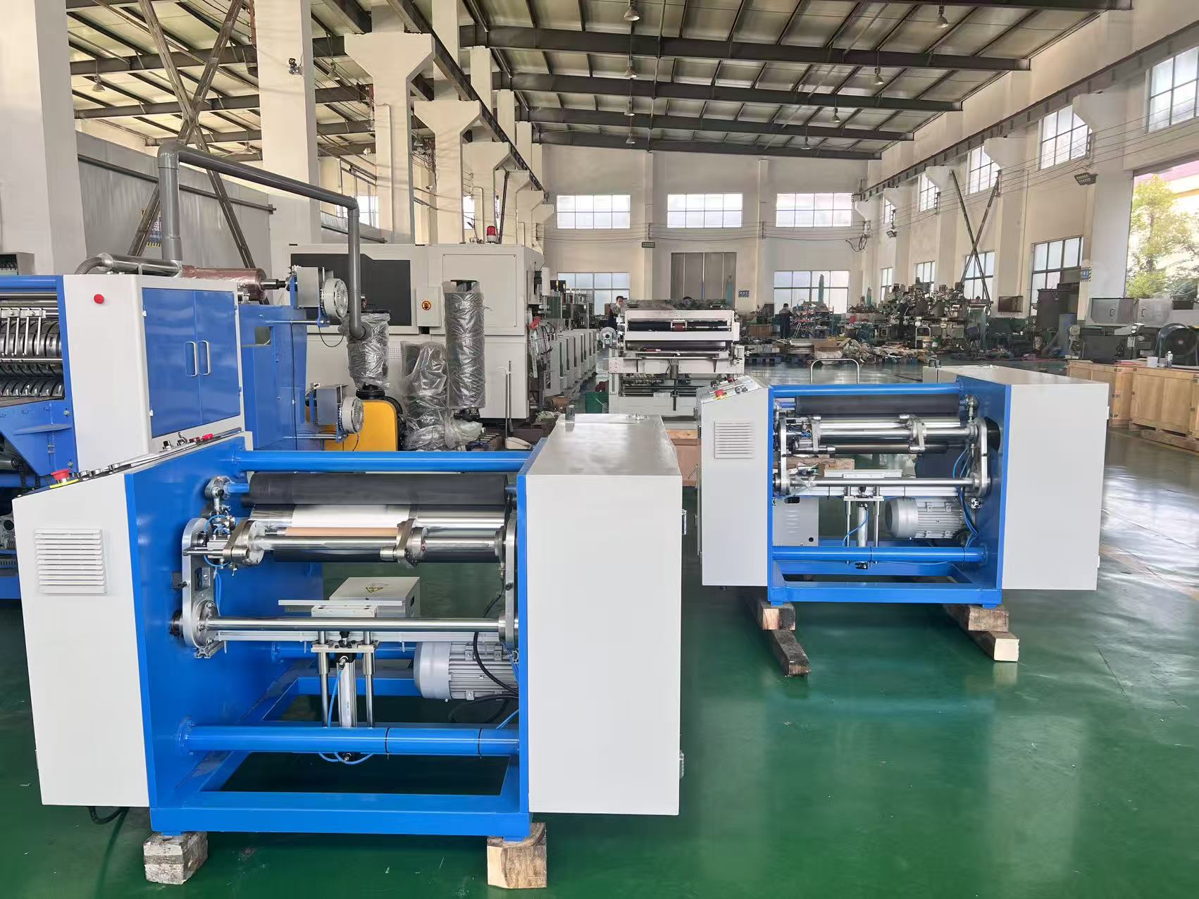 Semi-Automatic Aluminium Foil Rewinding Machine (2 Shafts Type) for Foil & Baking Paper 4