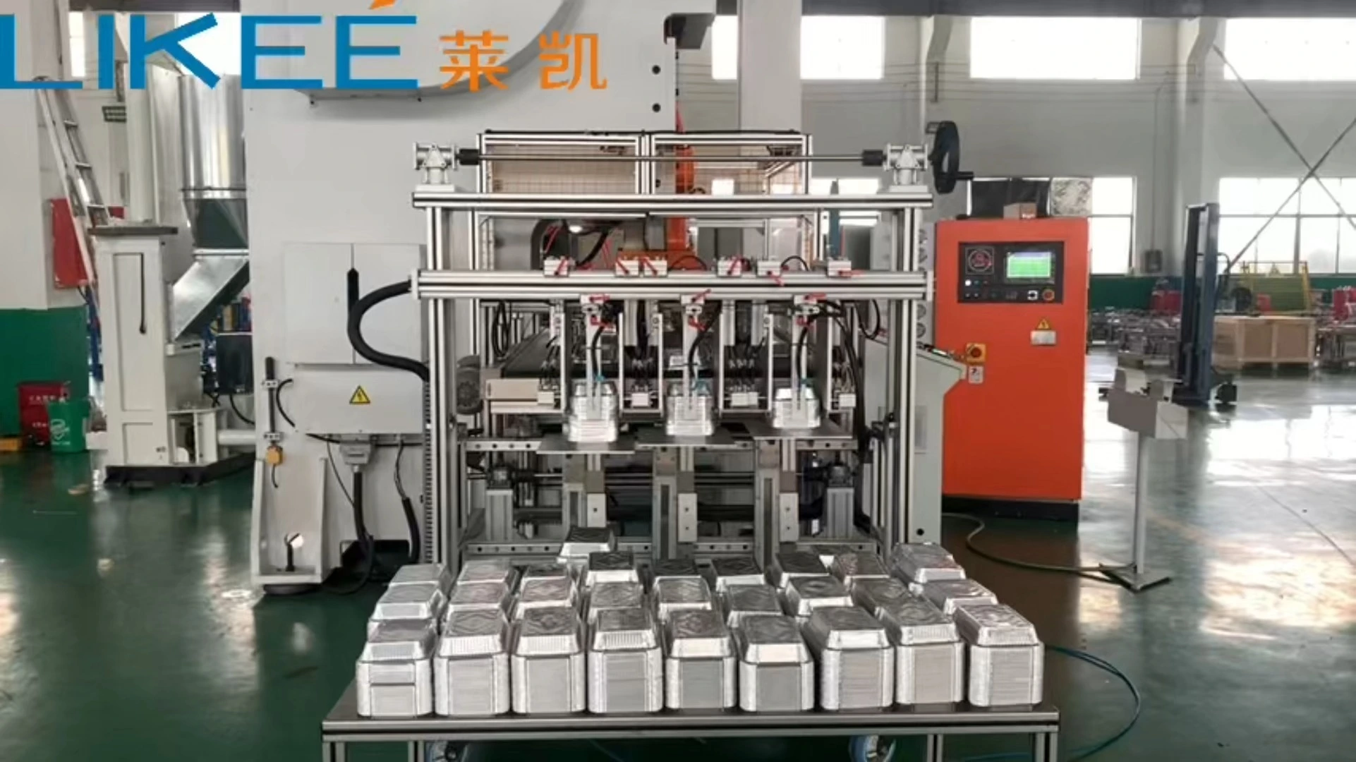 LK-T63 Çevre Dostu Gıda Güvenli Alüminyum Folyo Yuvarlak Tepsi Üretim Makinesi (Doğrudan Fabrika Toptan Satışı) 1