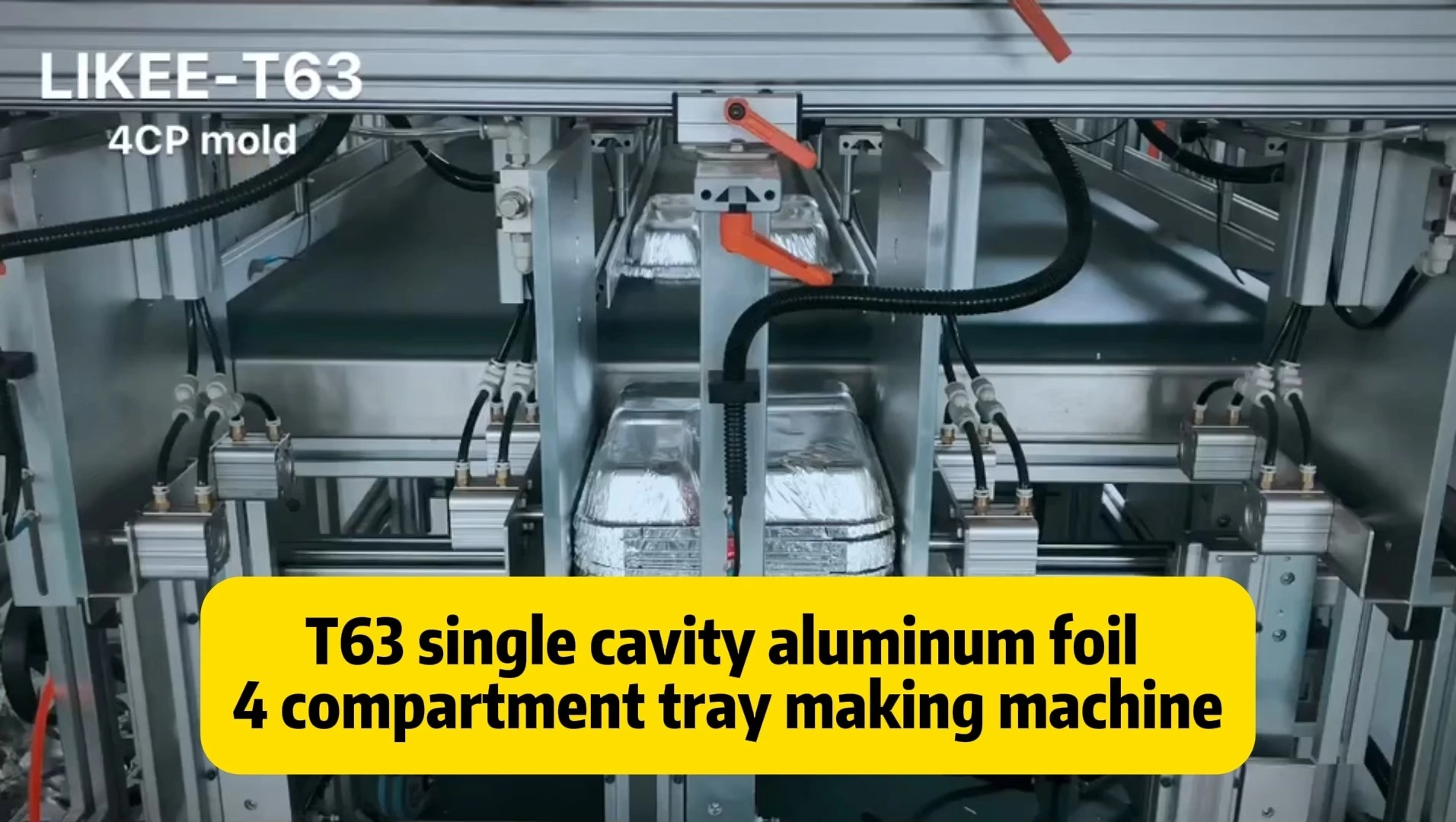 LK-T63 2026 Yenilikçi Çevre Dostu Gıda Sınıfı Paket Servis Alüminyum Folyo Kap Üretim Makinesi Doğrudan Fabrika Toptan Satışı 1