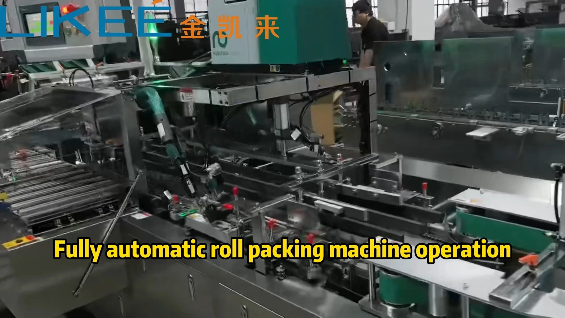 Máquina de envasado de rollos pequeños de papel de aluminio LK-C500. Original de fábrica o para uso doméstico en cocinas y servicios de catering. 1