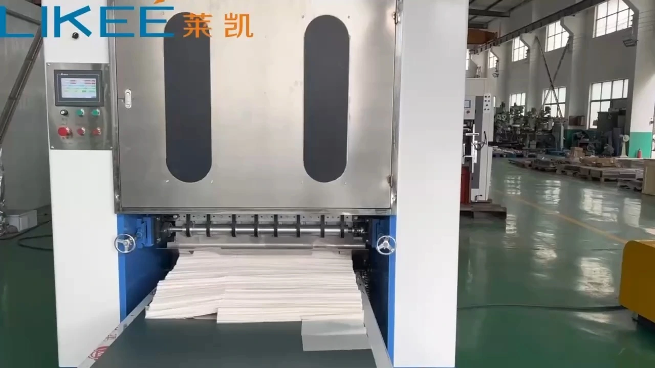 Waxed Paper Folding Machine LKWP-980 Original Factory 1