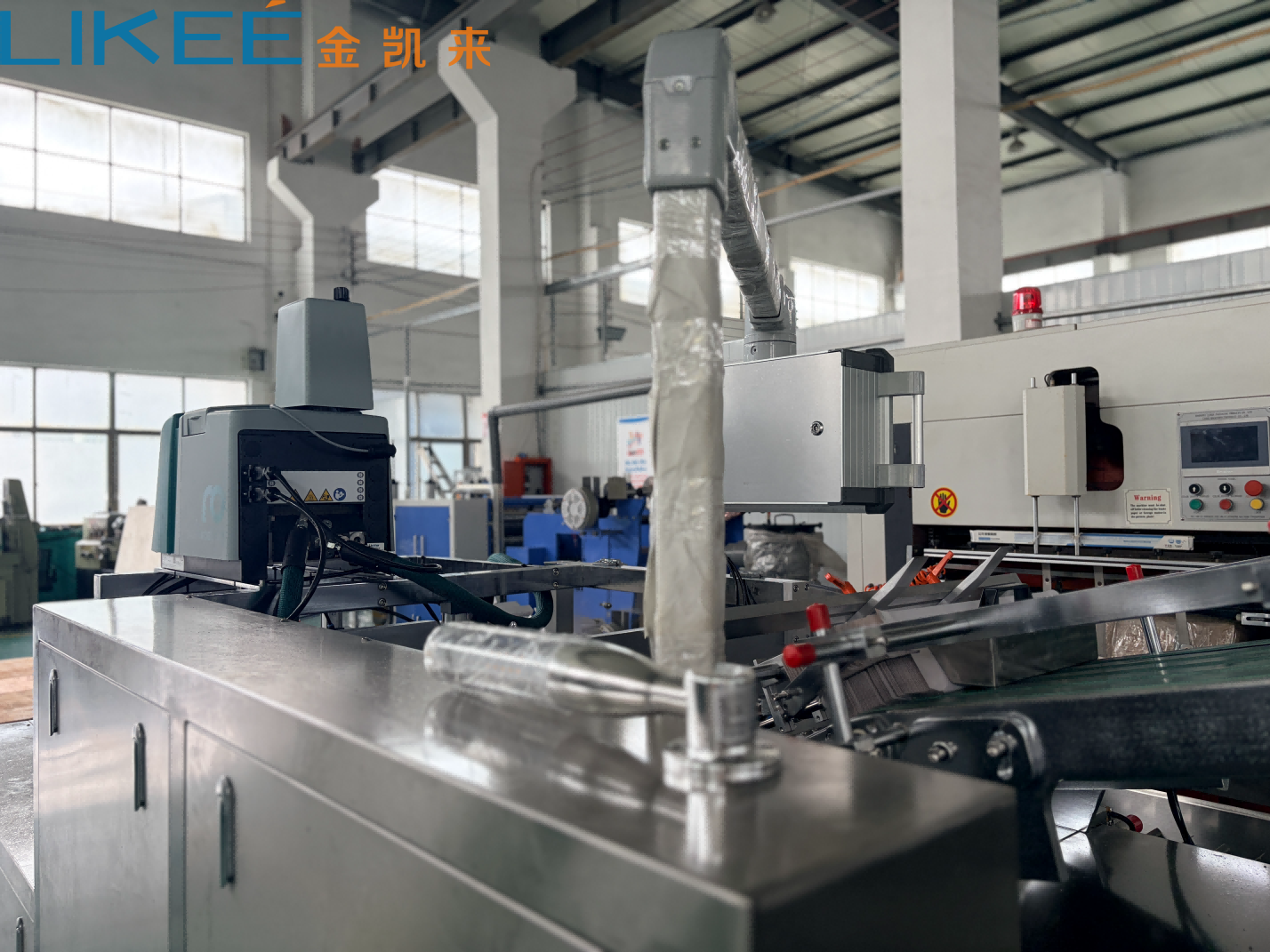 Machine d'emballage en carton aluminium haute performance avec contrôle PLC et système de rejet 5