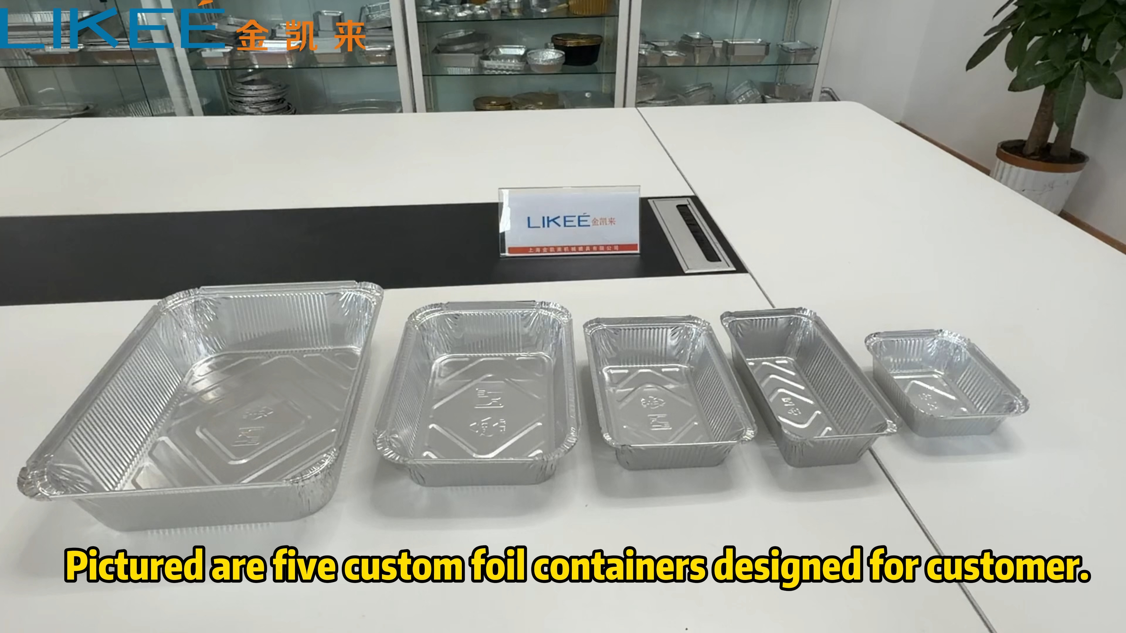 Molde multicavidad para envases de papel de aluminio con paredes arrugadas (1-5 cavidades) | Diseñado para producción en masa 1