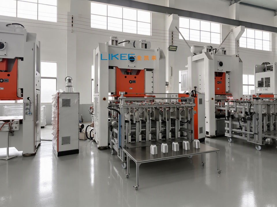 Máquina LK-T130 para envases de papel de aluminio de alta resistencia de 130 toneladas | Línea de prensado de alta capacidad para producción a gran escala 3