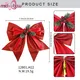 Handmade Holiday Ribbon China by MSD Bow 2