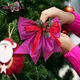 Handmade Holiday Ribbon China by MSD Bow 16
