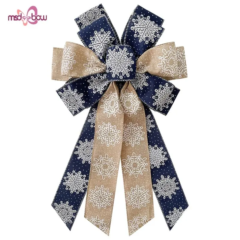 Factory Direct Christmas Ribbon Bows Supplier 7