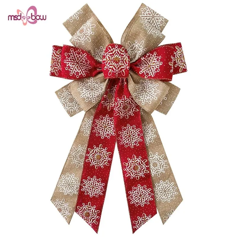 Factory Direct Christmas Ribbon Bows Supplier 5