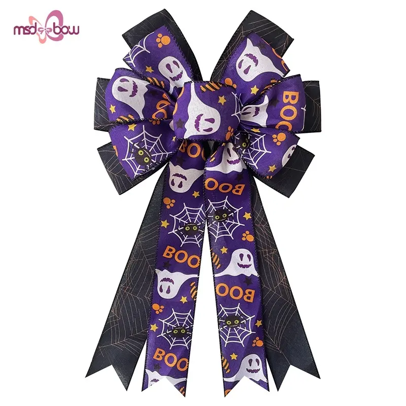Holiday Ribbon Bow L/C by MSD Bow 4