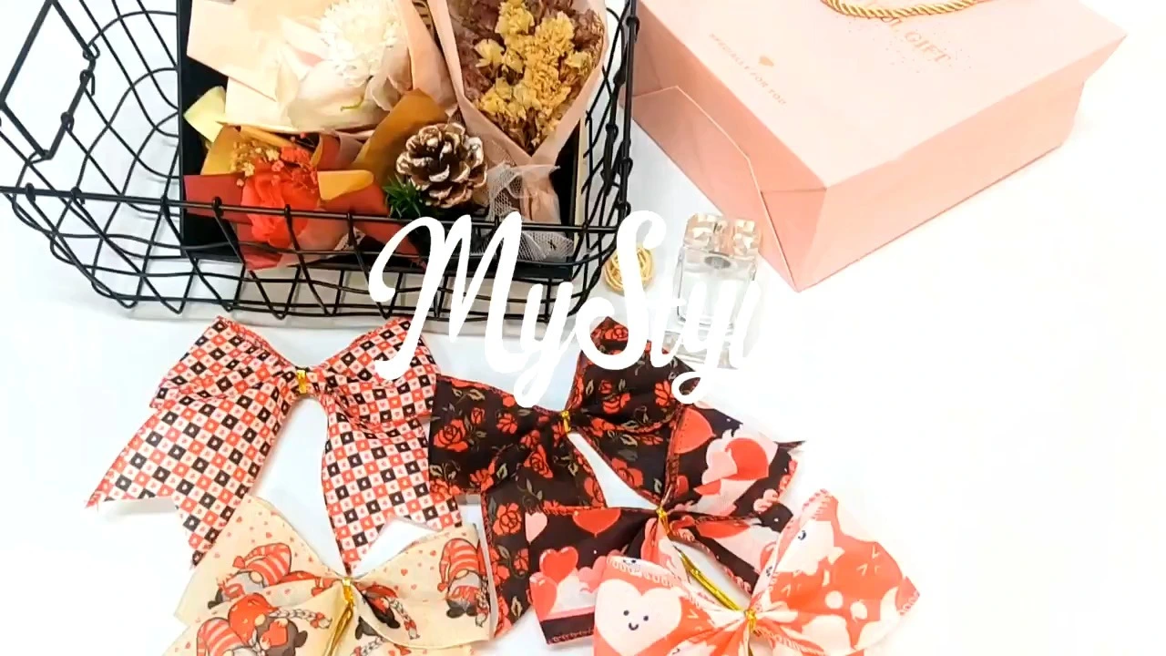MSD Valentine's Day Hot Sale Custom Design Gift Packaging Bow Home Decoration Accessories 1