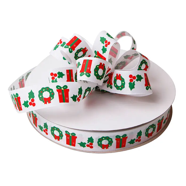 Wide Grosgrain Ribbon with Custom Services Cash 12