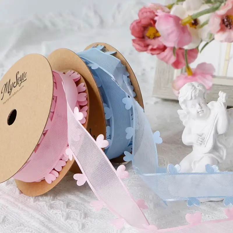 Wholesale Holiday Ribbon with Wire with Custom Services 6