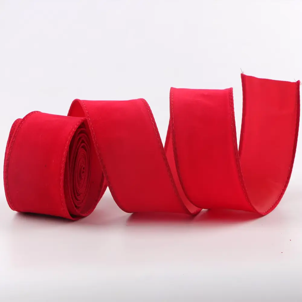 MSD Bow Velvet White Ribbon Availablefrom China 5