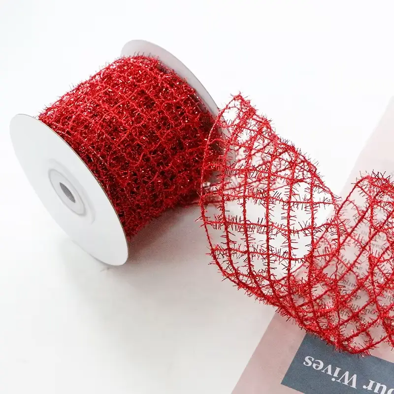 MSD Bow Burlap Lace Ribbon Available Burlap Lace Ribbonwith Custom Services 2