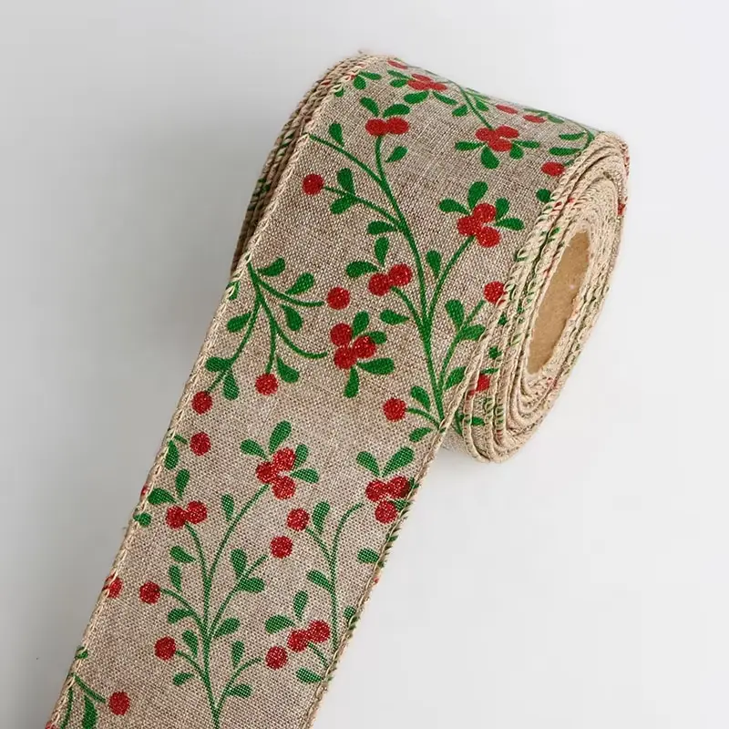 Bulk Production Wholesale Burlap Ribbon with Good Price 4
