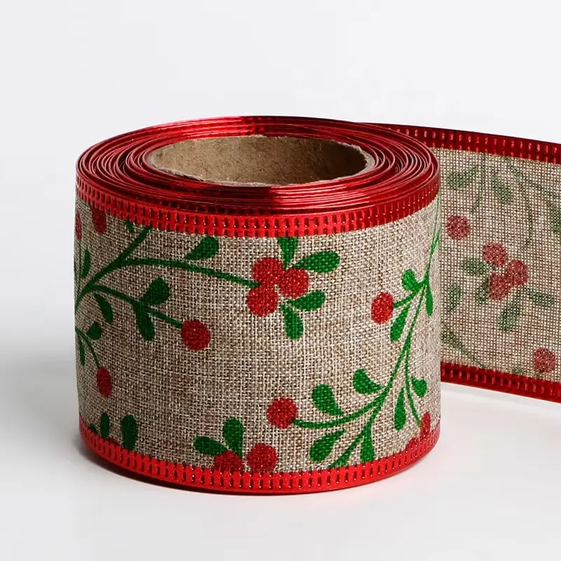 Bulk Production Wholesale Burlap Ribbon with Good Price 3