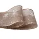 Burlap Christmas Ribbon Ribbon Wholesale - MSD Bow 6