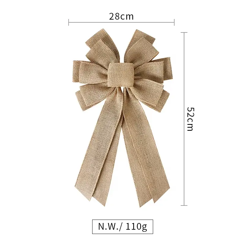 Velvet Christmas Ribbon Ribbon Bow Wholesale - MSD Bow 6