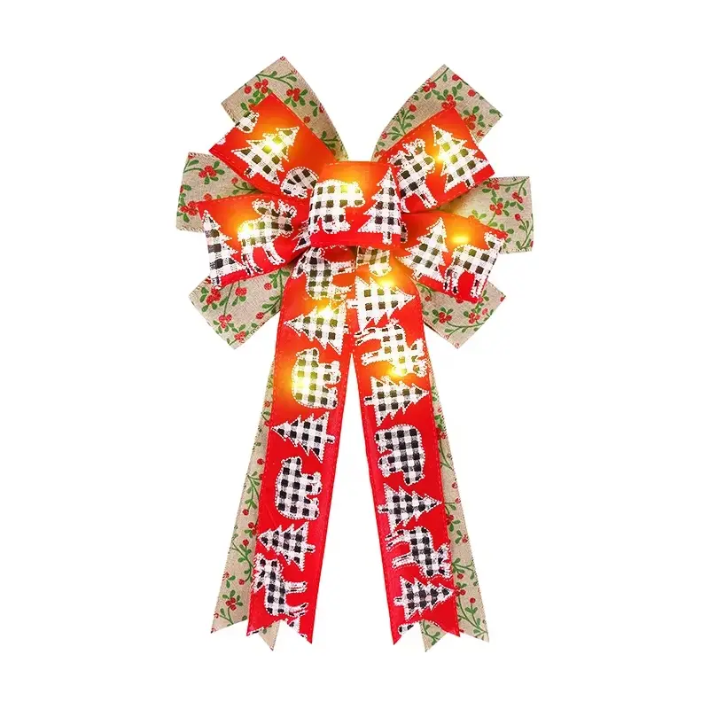 Ribbon Bow Outdoor Christmas Ribbon Factory 2