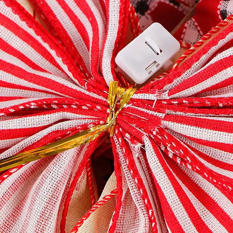 Ribbon Bow Outdoor Christmas Ribbon Factory 4