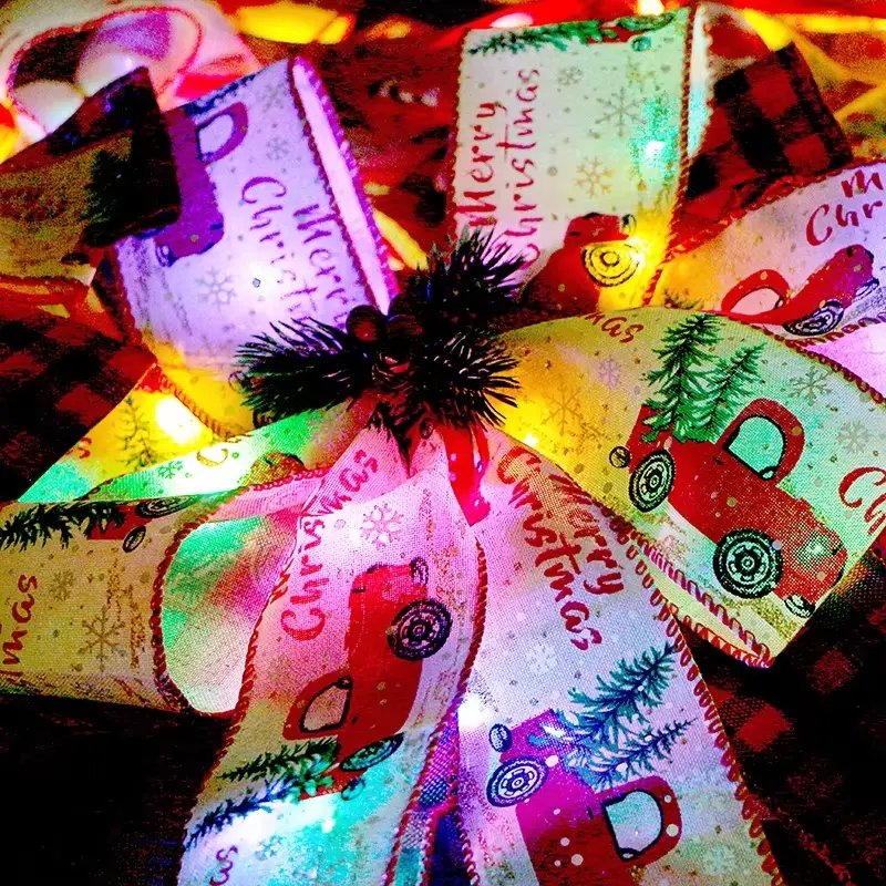 Ribbon Bow Outdoor Christmas Ribbon Factory 5