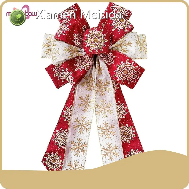 Factory Direct Christmas Ribbon Bows Supplier 1