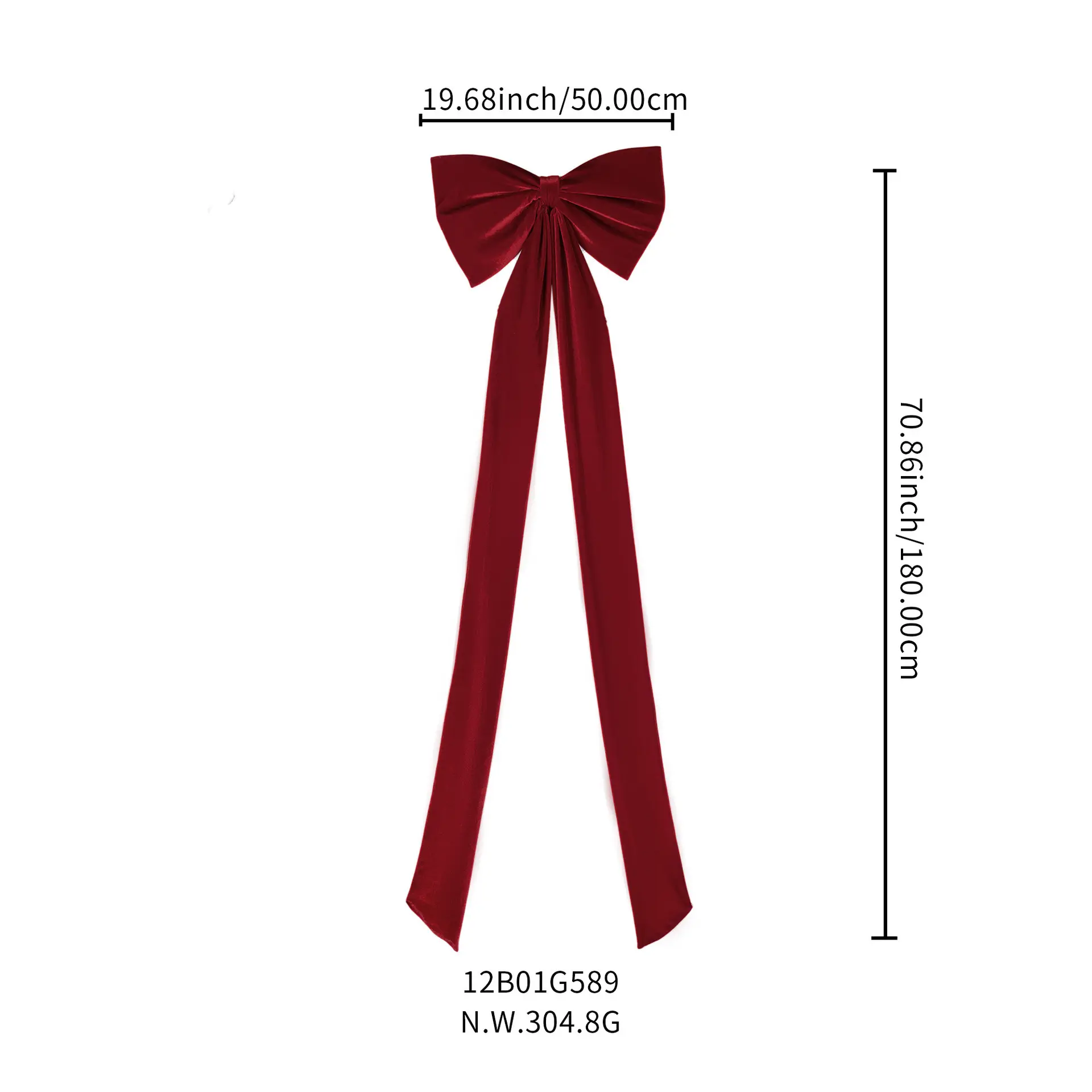 Christmas Ribbons Bow Ribbon Bow on Christmas Tree Supply 5