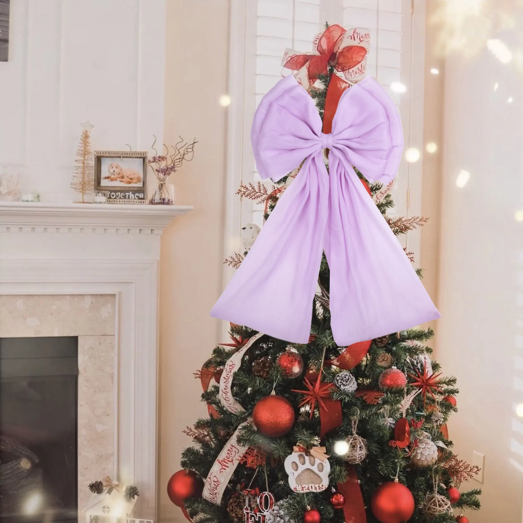 High-qualit Velvet Christmas Bows Company 6