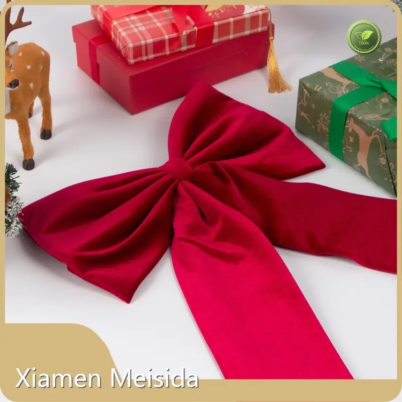 Ribbon Bow Outdoor Christmas Ribbon Suppliers 1