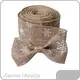 Burlap Christmas Ribbon Ribbon Wholesale - MSD Bow 1