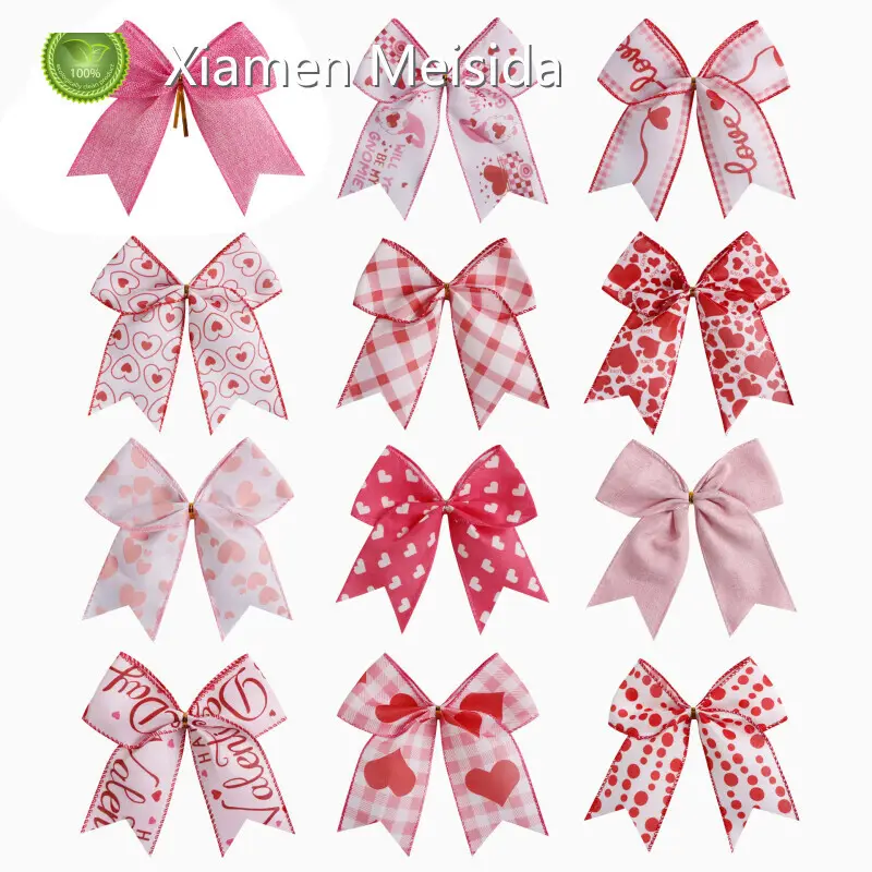 Ribbon Bow White Wedding Bows Manufacturers 1