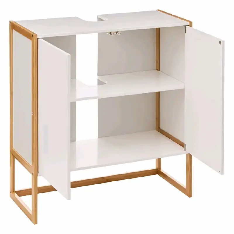 High End Bathroom Furniture Brown Box - - Combohome 2
