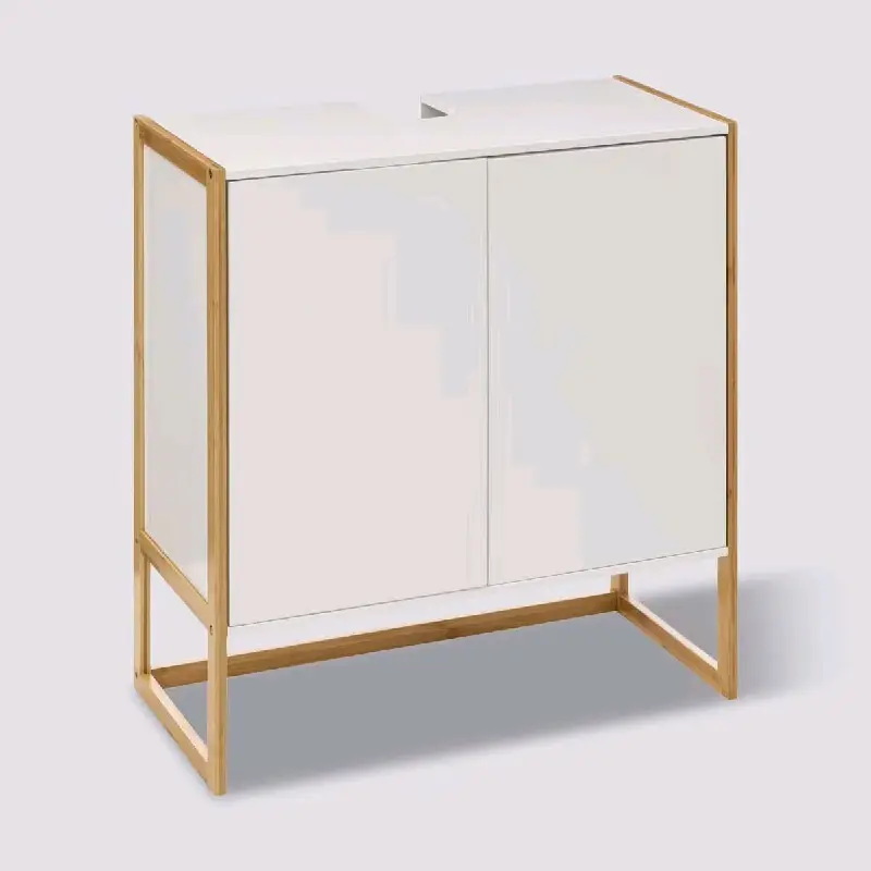 High End Bathroom Furniture Brown Box - - Combohome 3