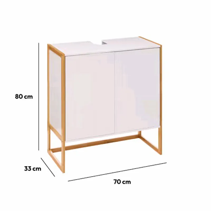 High End Bathroom Furniture Brown Box - - Combohome 6