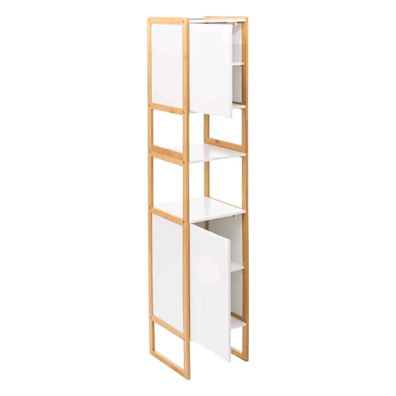 Bamboo Bath Shelf Manufacturers White Box 2