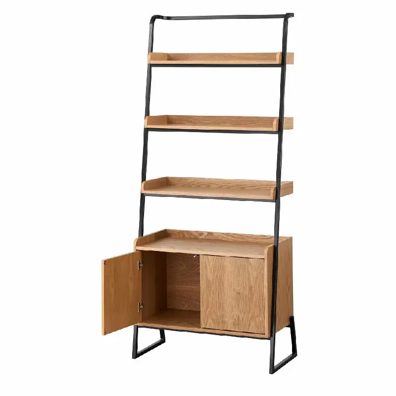 Wooden Ladder Bookshelf Color Boxwholesale 4
