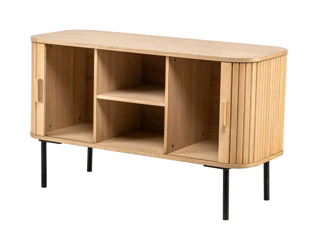 Wood Tv Stands with Storage FSC 30-45daysmanufacturers 3