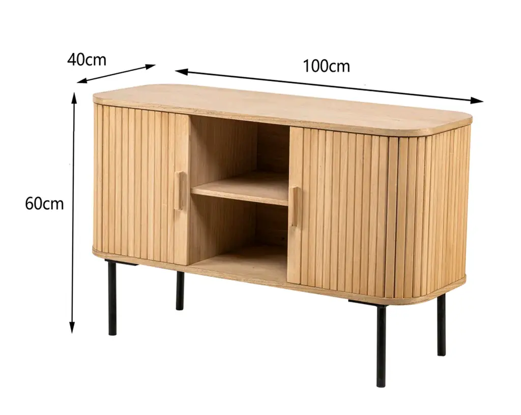 Wood Tv Stands with Storage FSC 30-45daysmanufacturers 7