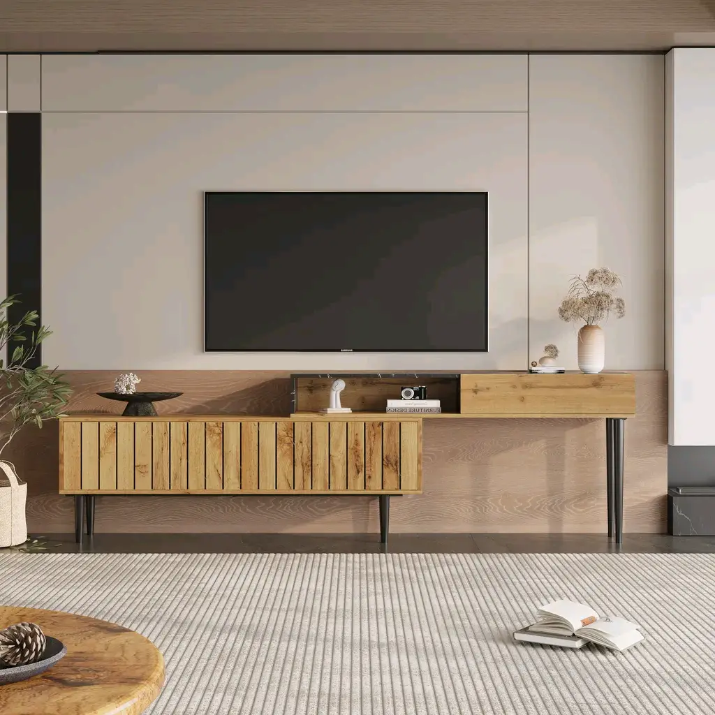 Best Large Wood Tv Stand Price List 3