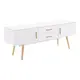 Solid Wood Tv Stands and Cabinets White Box - - Combohome 3