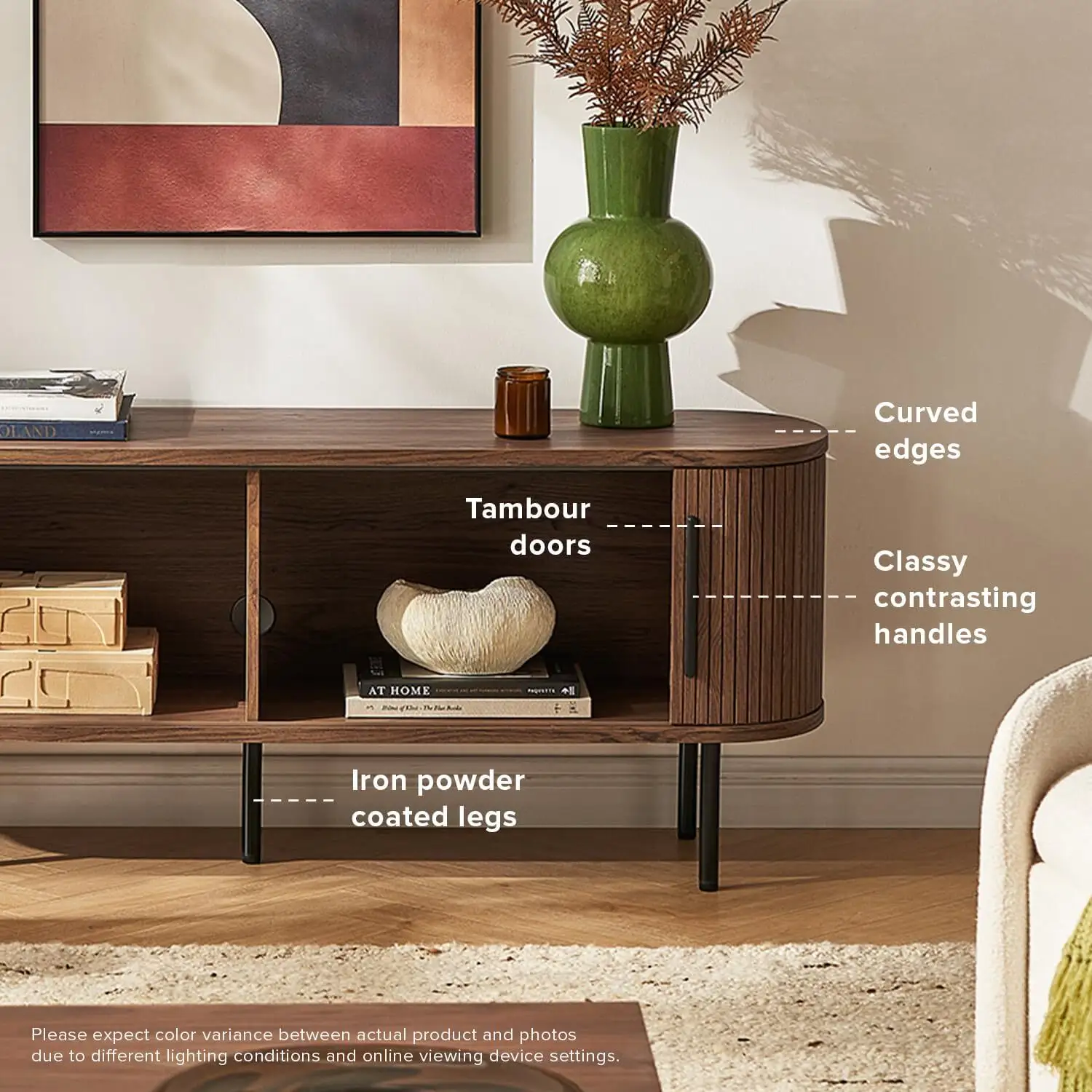 Customizednatural Wood Tv Stand BSCI 39 X 150 X 58 Cm 2