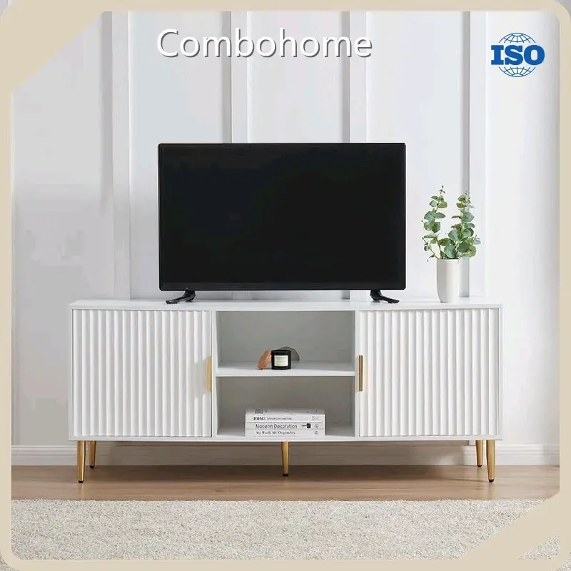 Custom Natural Wood Tv Stand Factory 1