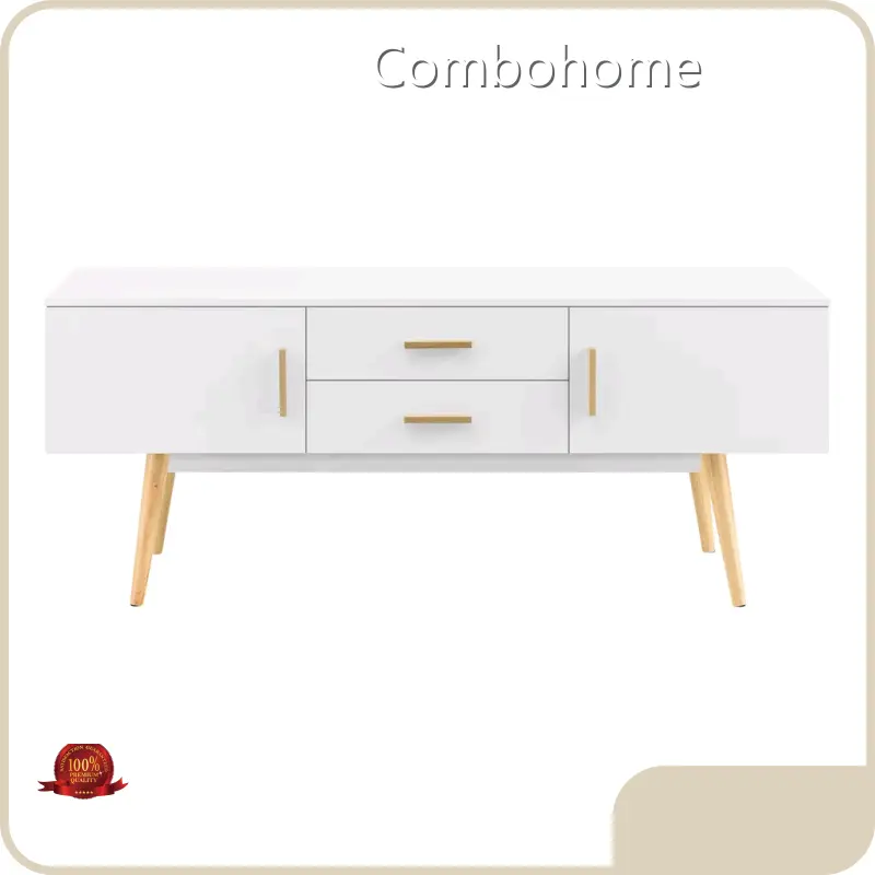 Solid Wood Tv Stands and Cabinets White Box - - Combohome 1