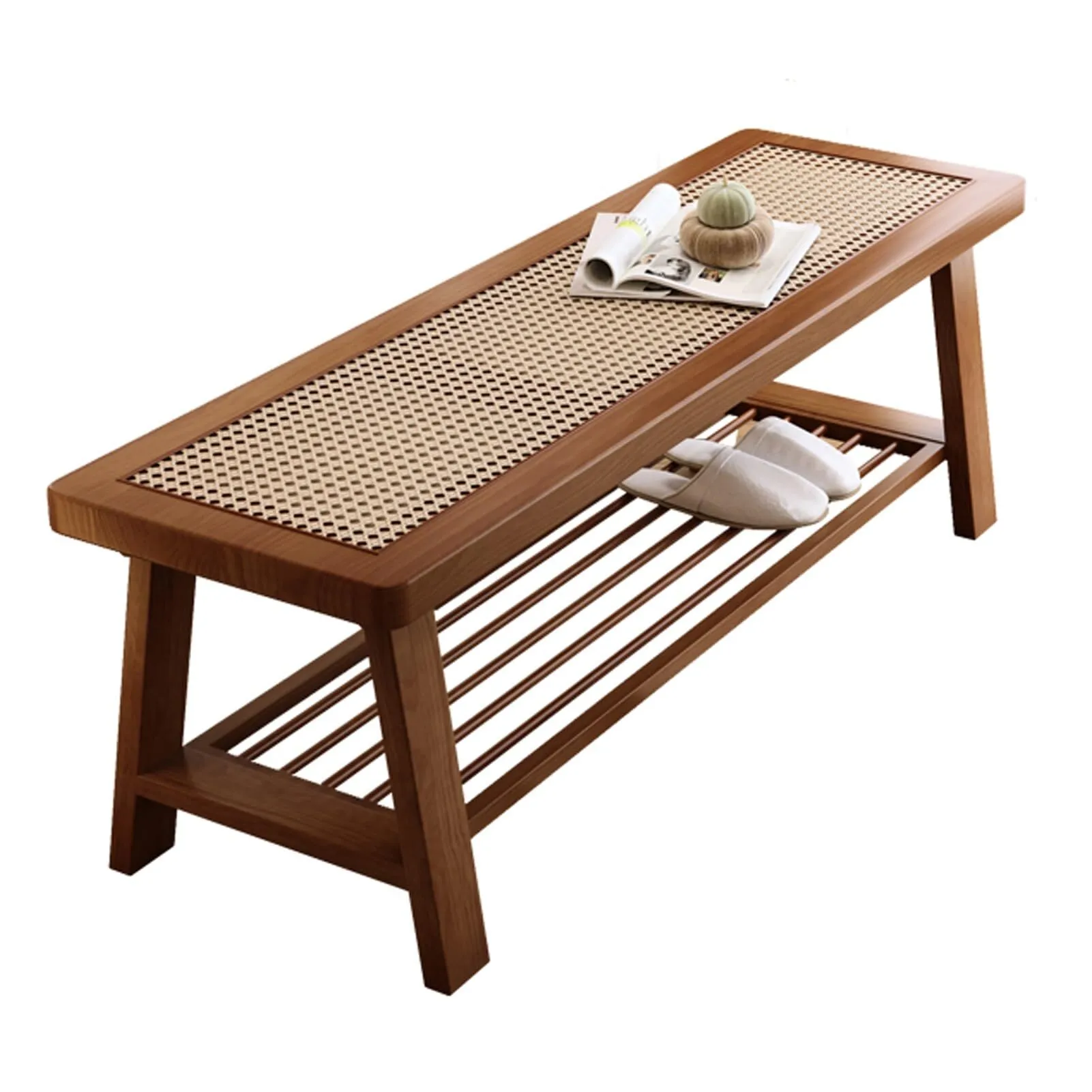 Marco de madera sólida, banco de dormitorio para sala de estar, entrada, comedor (color: negro, tamaño: 100 cm/39.4in) 1