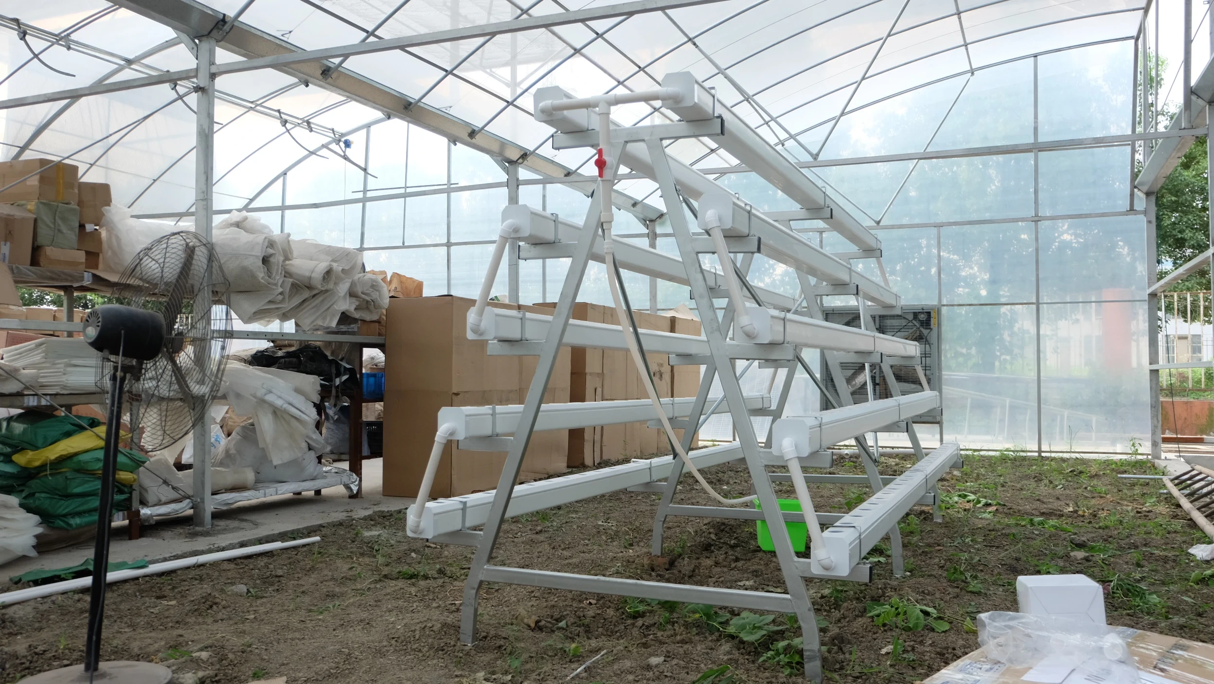 Pvc Pipe Hydroponic System Water and Fertilizer Saving by Oone 3