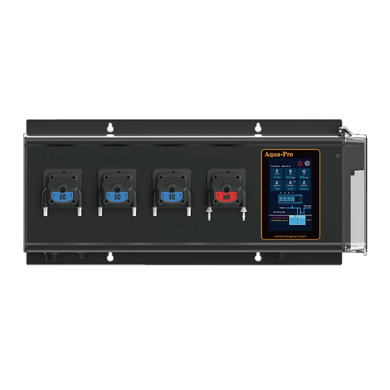 Aque-Pro is the most efficient water and fertilizer management, intelligent environmental control, modular design, data-driven, easy to operate, high yield and quality, and reduced pests and diseases. 1
