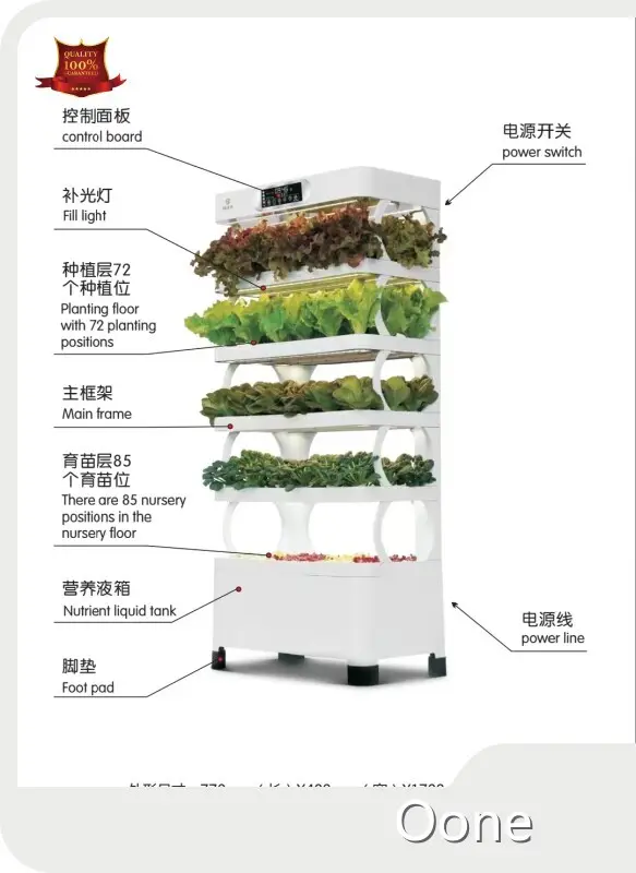 Smart Growing System White Wholesale - Oone 1