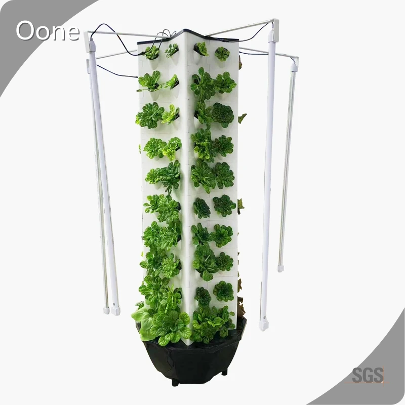 Aeroponic Tower Garden Grow Leaf Vegetables Wholesale - Oone 1