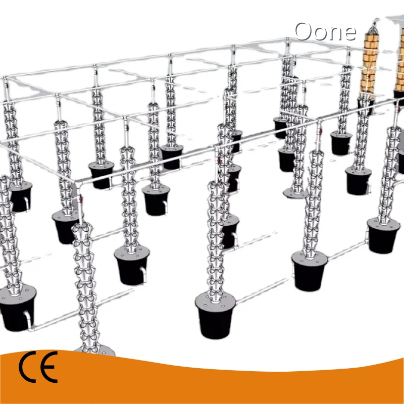 Indoor Garden System Multi-Span Agricultural Greenhouses - - Oone 1